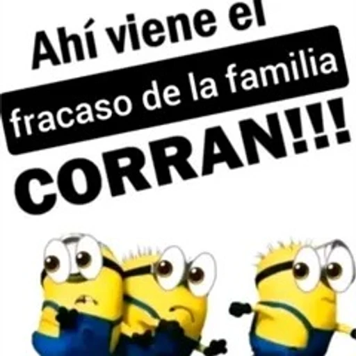 Sticker: Fracaso de la familia Minions