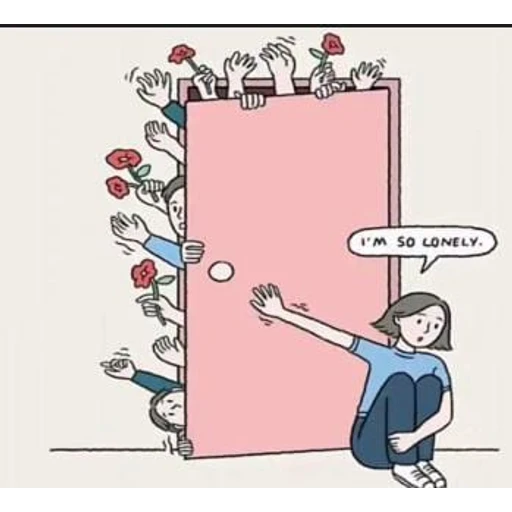 Sticker: I'm so lonely