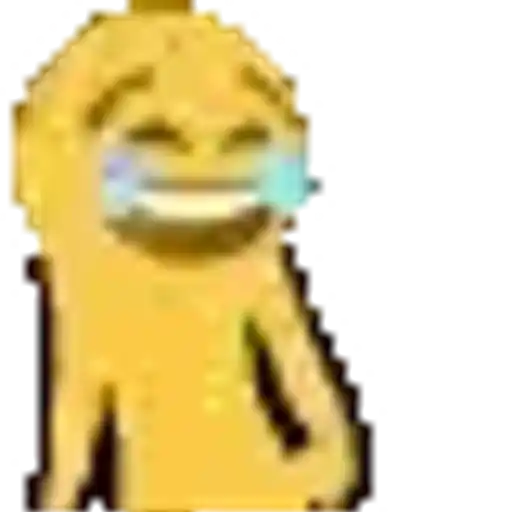 Sticker: Emoji llorando de risa