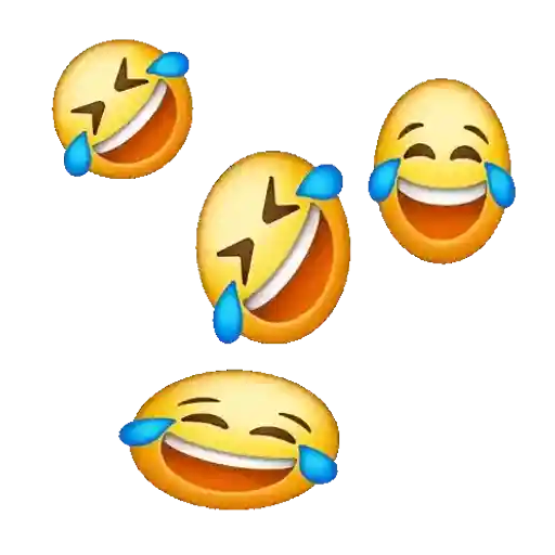 Sticker: Muchas risas