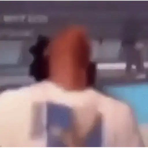Sticker: Hombre con audífonos bailando