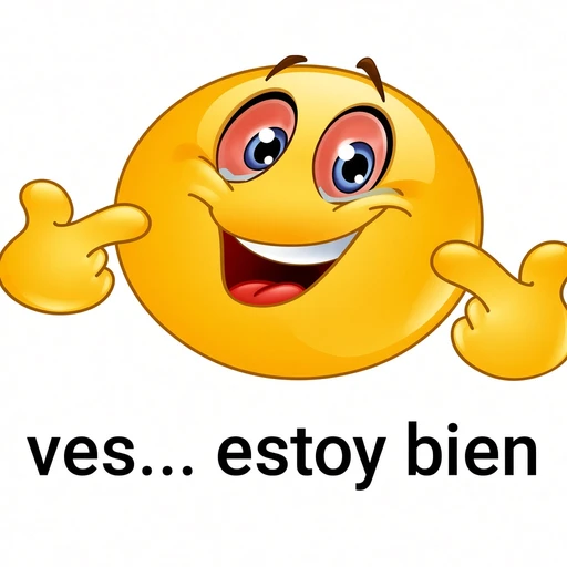 Figurinha: Ves... estoy bien