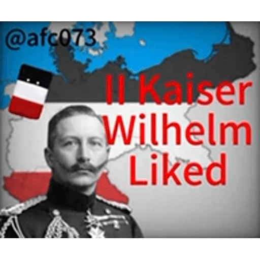 Sticker: Kaiser Wilhelm II