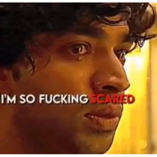 Sticker: I'm so fucking scared