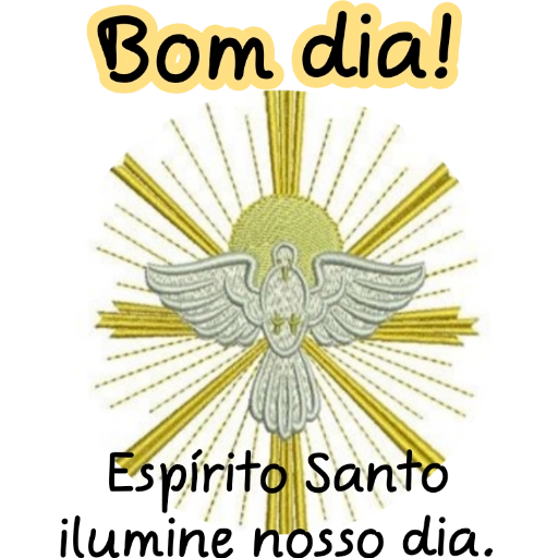 Figurinha: Bom dia Espírito Santo