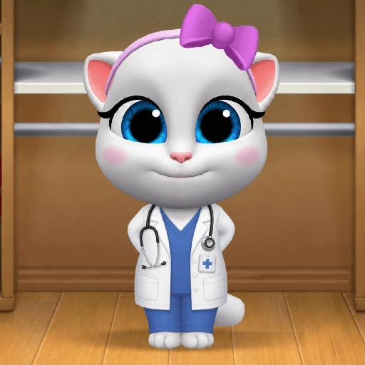 Figurinha: Angela Médica