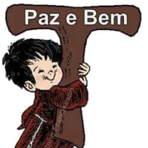 Figurinha: Paz e Bem