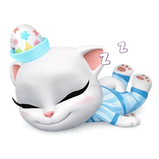 Figurinha: Angela Dormindo