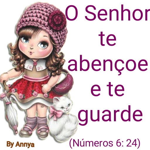 Figurinha: O Senhor te abençoe e te guarde