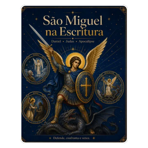 Sticker: San Miguel en la Escritura