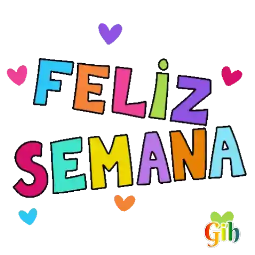 Figurinha: Feliz Semana