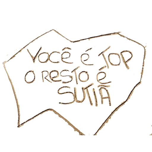 Figurinha: Você é top