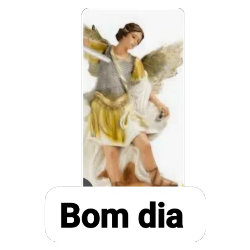 Sticker: Good morning St. Michael