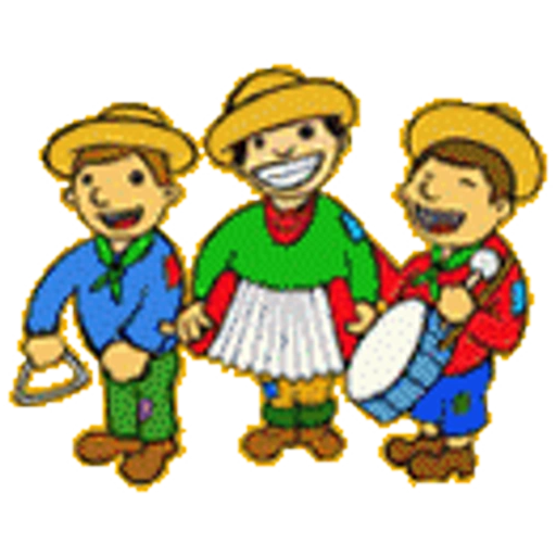 Figurinha: Trio Junino Tocando Música
