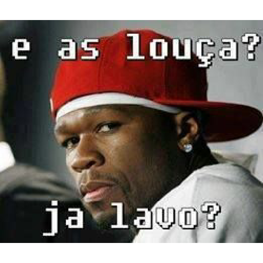 Figurinha: e as louça? ja lavo?