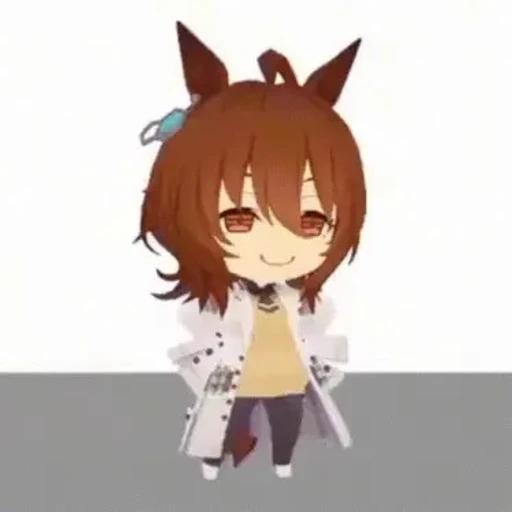 Figurinha: Personagem Anime Dançando
