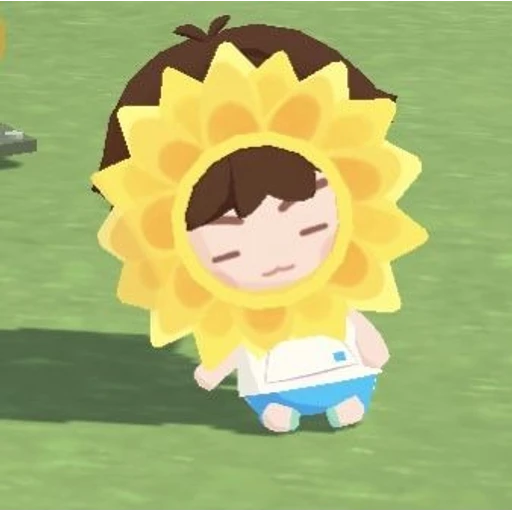 Sticker: Sunflower Character