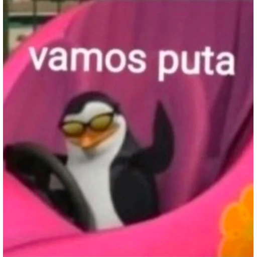 Figurinha: Vamos Puta - Pinguim