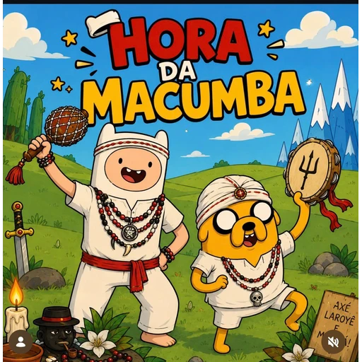 Figurinha: Hora da Macumba