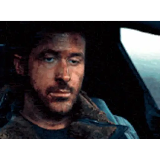 Sticker: K de Blade Runner