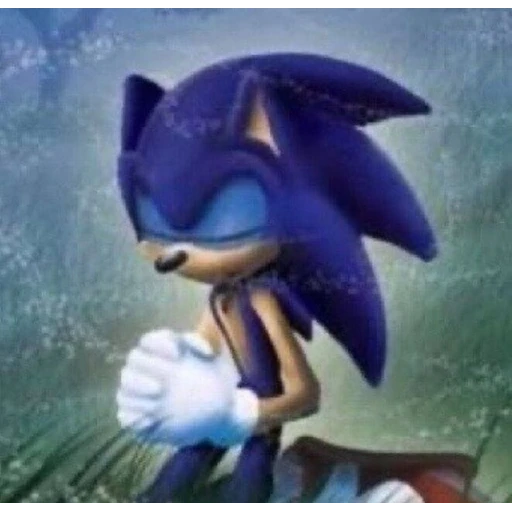 Sticker: Sonic praying