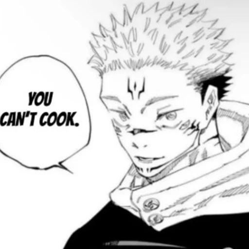 Figurinha: Ryomen Sukuna Não Sabe Cozinhar
