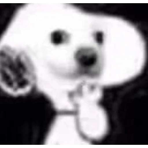 Figurinha: Snoopy pensativo