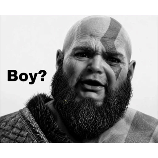 Figurinha: Kratos Boy?