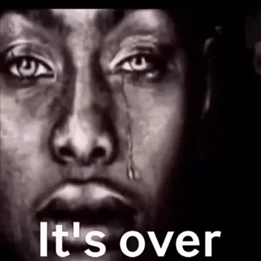 Sticker: It's Over