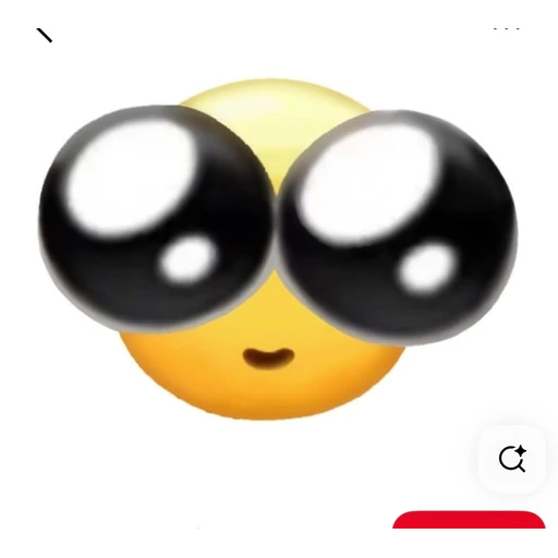Sticker: Emoji de Ojos Grandes
