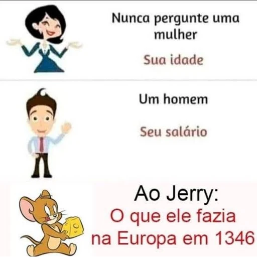 Figurinha: Jerry na Europa em 1346
