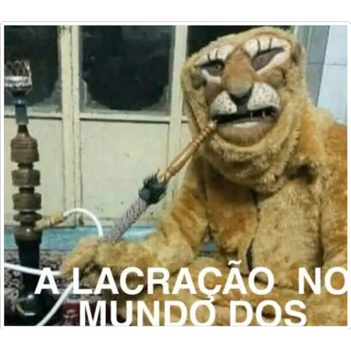 Sticker: Leon fumador