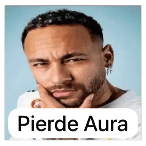 Sticker: Neymar Perdió Aura