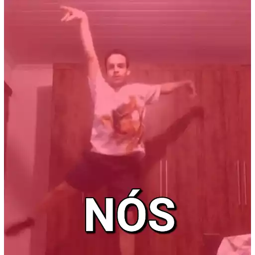 Figurinha: Nós dançando