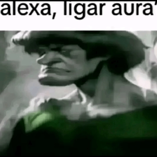 Figurinha: Alexa, ligar aura