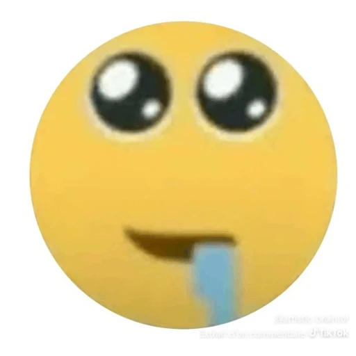 Sticker: Emoji babeando