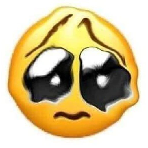 Sticker: Emoji triste