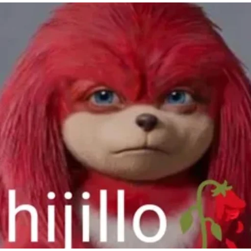 Figurinha: Knuckles Hijillo