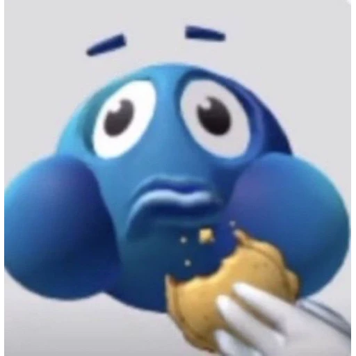 Sticker: Emoji comiendo
