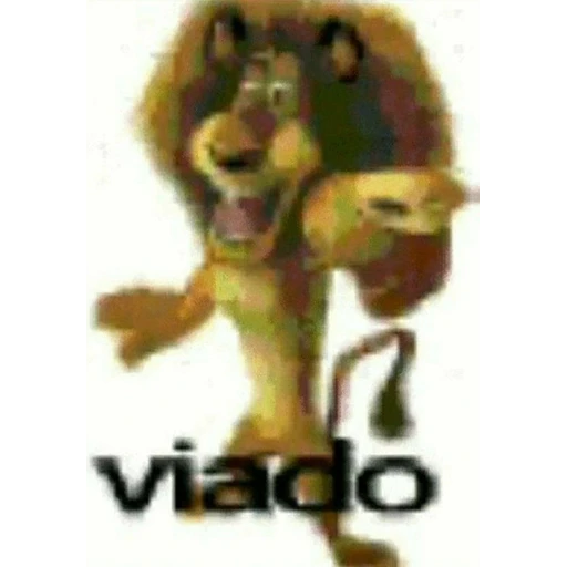 Figurinha: Alex de Madagascar viado