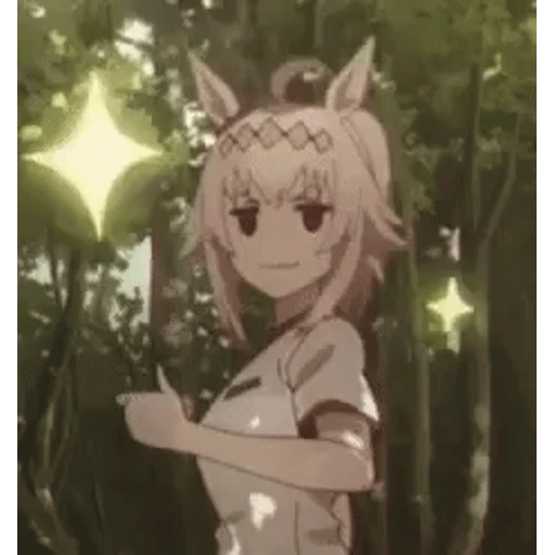 Sticker: Anime girl thumbs up