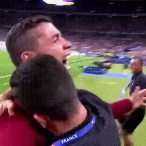 Figurinha: Cristiano Ronaldo comemorando