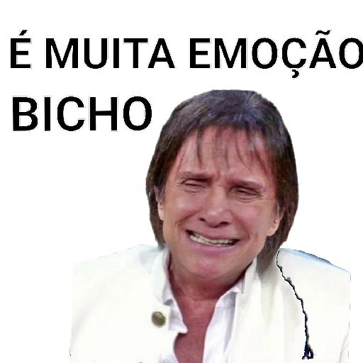 Figurinha: Roberto Carlos: É muita emoção