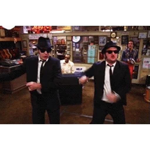 Sticker: Los Blues Brothers