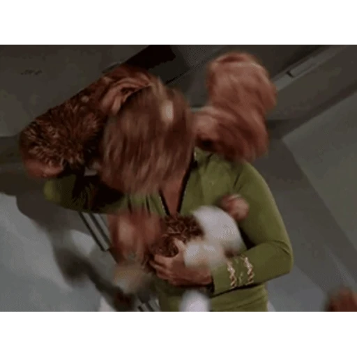 Sticker: Capitán Kirk y los Tribbles