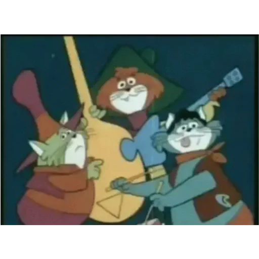 Figurinha: Os Gatos Violinistas