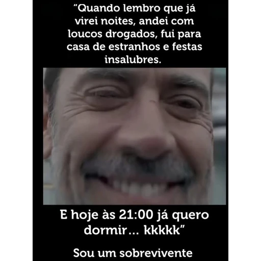Figurinha: Sou um sobrevivente