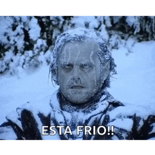 Figurinha: Jack Torrance: Está Frio!!