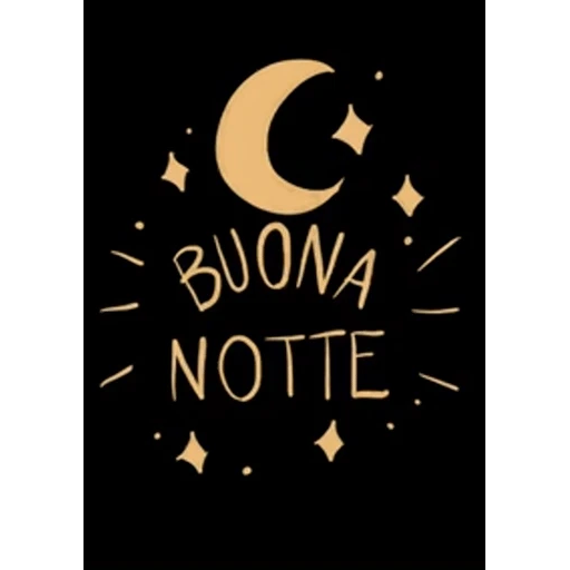 Figurinha: Buona Notte
