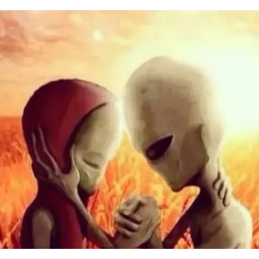 Figurinha: Amor alienígena